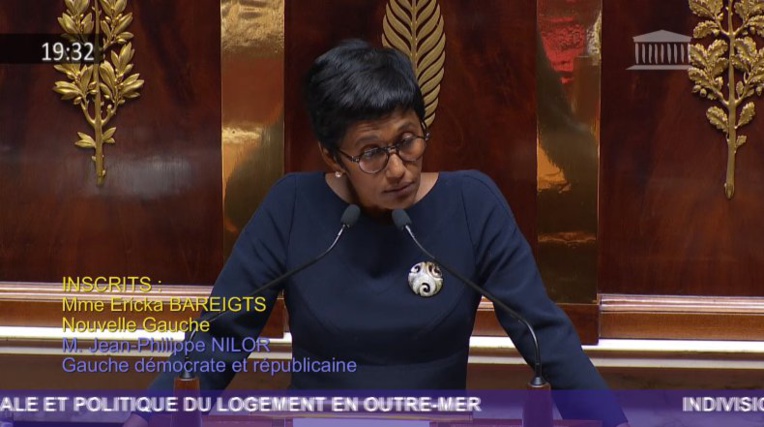 Le clin d'œil d'Ericka Bareigts à la Polynésie