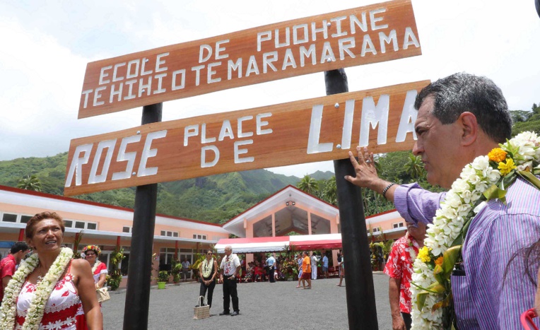 Raiatea : inauguration de fare pour l’accueil des croisiéristes et d’une nouvelle école