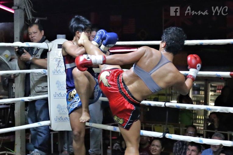 Anna a pu faire la différence grâce à ses coups de pied
