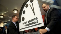Minuit moins 2 minutes, le risque nucléaire fait avancer l'horloge de l'apocalypse Minuit moins 2 minutes, le risque nucléaire fait avancer l'horloge de l'apocalypse