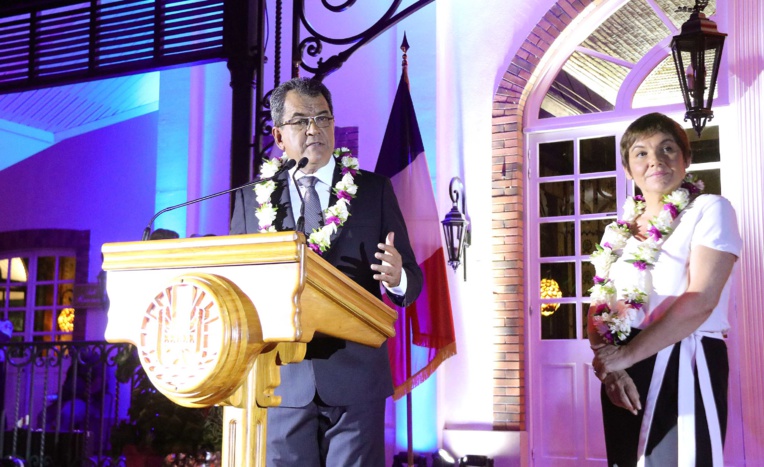 Cocktail à la Présidence : le discours d'Édouard Fritch