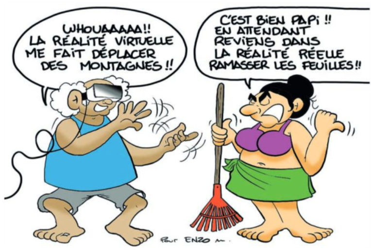 " La réalité virtuelle " par Munoz " La réalité virtuelle " par Munoz