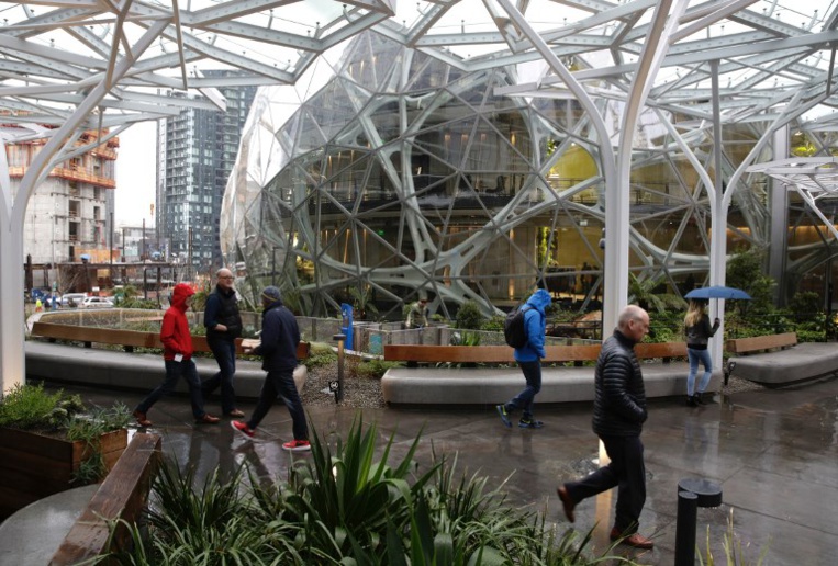 Amazon ouvre des "biosphères" pour rendre ses employés plus efficaces