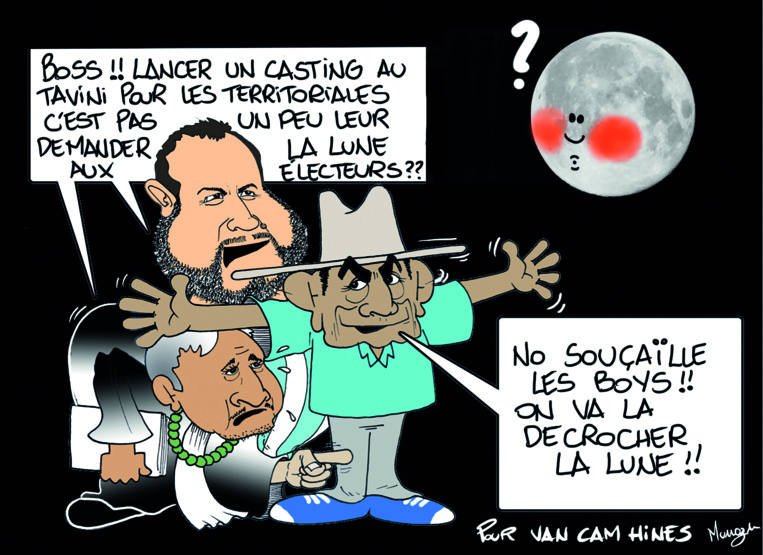 " Le casting du Tavini " par Munoz