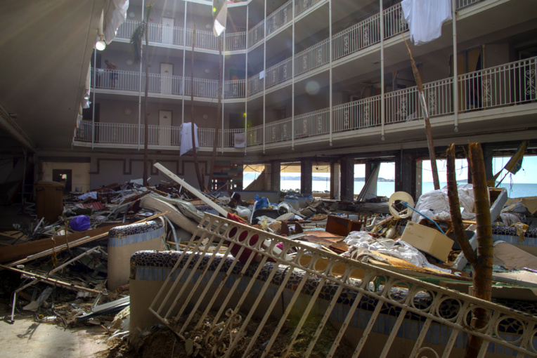 Photo d'illustration d'un hôtel ravagé par Irma.