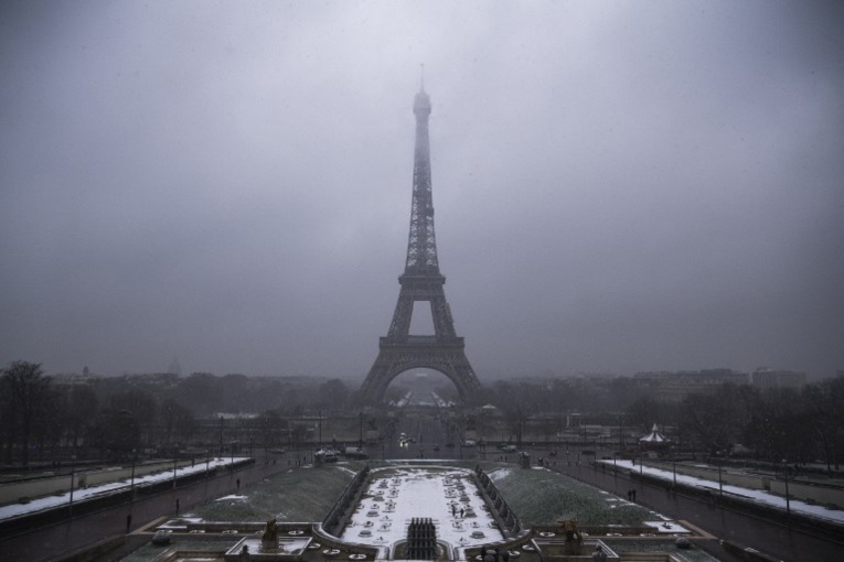 L'hiver arrive finalement en France, avec neige et grand froid