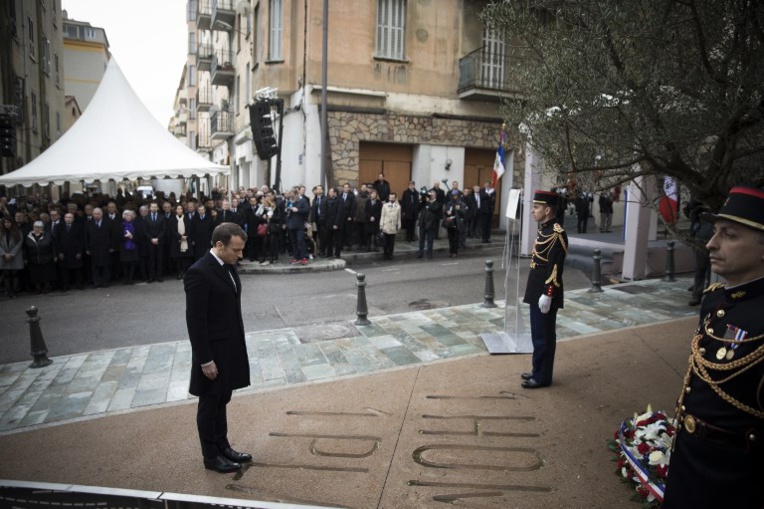 En Corse, Macron veut donner un "avenir" à la Corse au sein de la République En Corse, Macron veut donner un "avenir" à la Corse au sein de la République