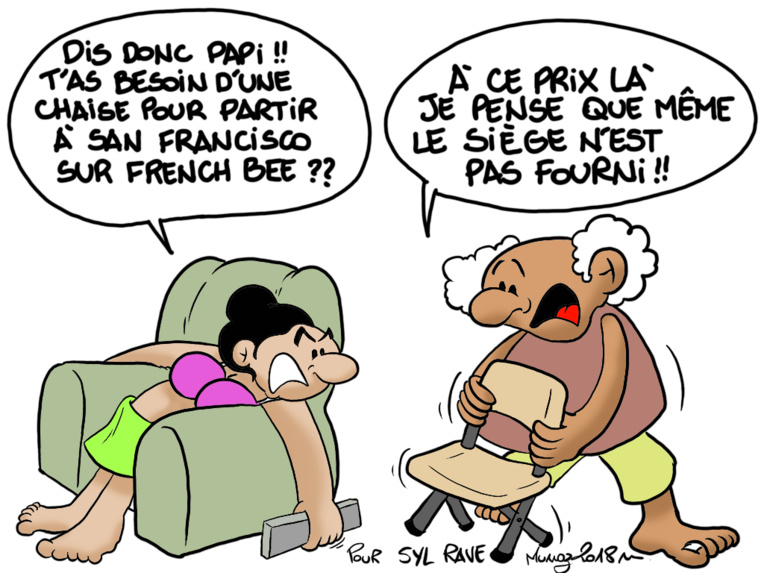 " French bee " par Munoz " French bee " par Munoz