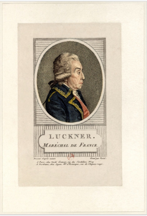 Le maréchal Nicolas Luckner (1722-1794) fut l’arrière grand-père de Félix ; il combattit aux côtés des révolutionnaires français en tant que chef de l’armée du Rhin. C’est à lui que Rouget de Lisle dédia, en avril 1792, son « Chant de guerre pour l’armée du Rhin », plus connu sous le nom de « La Marseillaise ». Il fut décapité en janvier 1794 par les extrémistes de la Terreur, malgré ses brillants états de service.