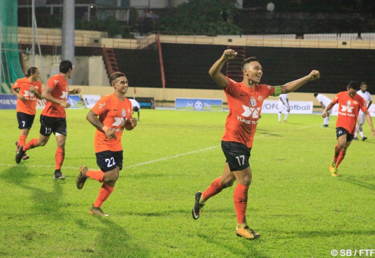 Beau doublé pour le capitaine Tamatoa Tetauira Beau doublé pour le capitaine Tamatoa Tetauira