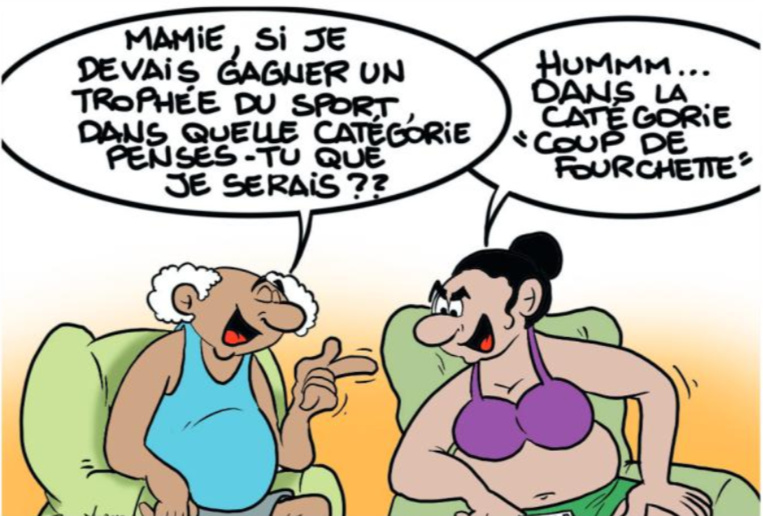 " Les trophées du sport " vu par Munoz