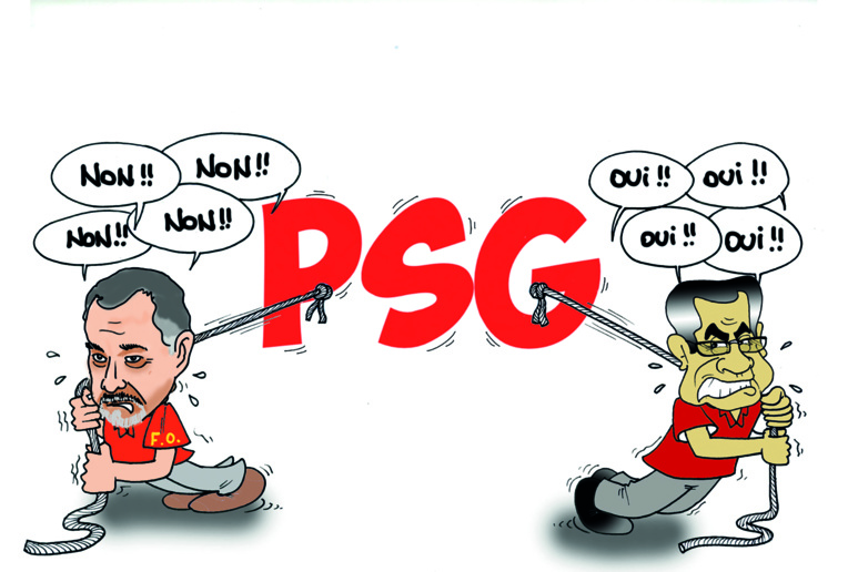 " La PSG " vu par Munoz