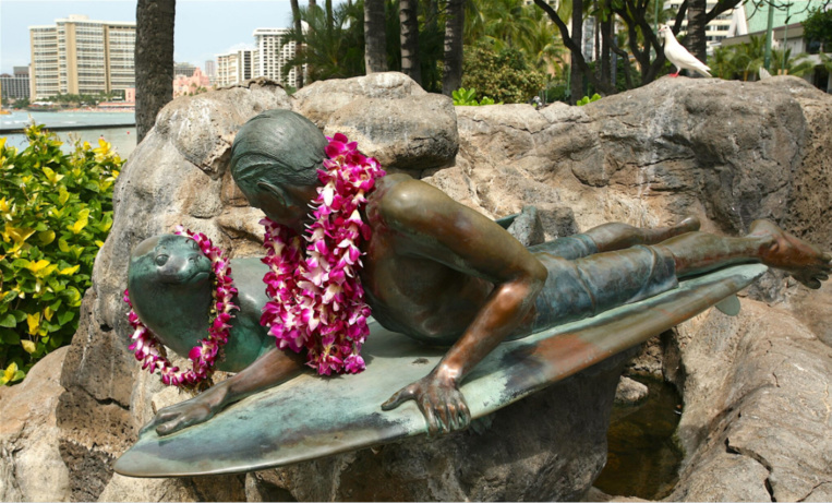 Carnet de voyage - Waikiki : des bronzes pour les bronzés (2e partie : mythe et réalité) Carnet de voyage - Waikiki : des bronzes pour les bronzés (2e partie : mythe et réalité)