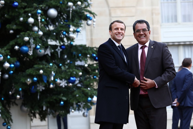 Territoriales : Edouard Fritch soutenu par le parti d'Emmanuel Macron