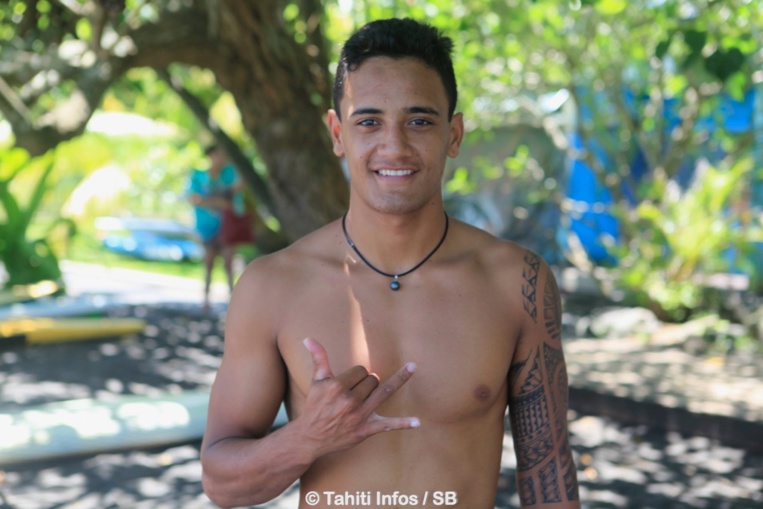 Enzo Bennett, vainqueur de cette première étape Enzo Bennett, vainqueur de cette première étape