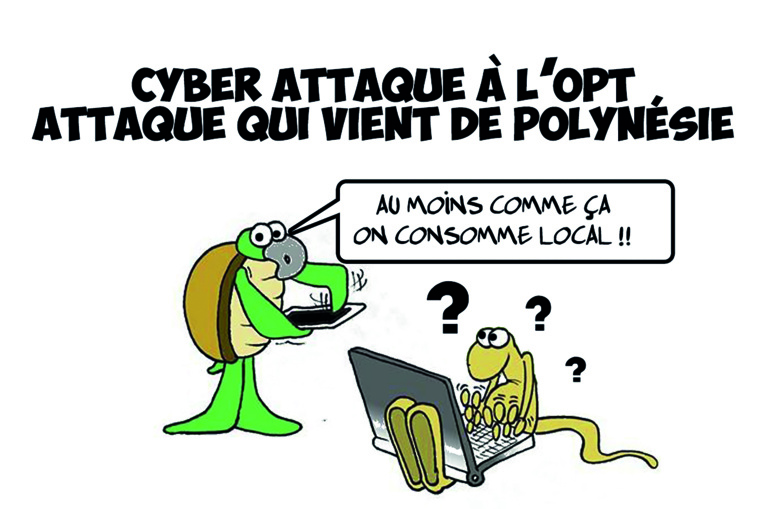 " Cyberattaque locale " par Munoz " Cyberattaque locale " par Munoz