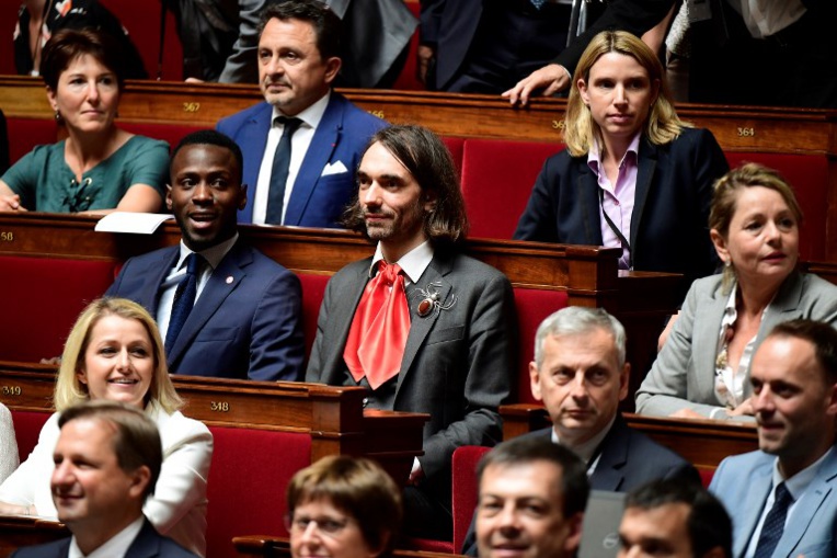 Lénaïck Adam (à gauche). Lénaïck Adam (à gauche).