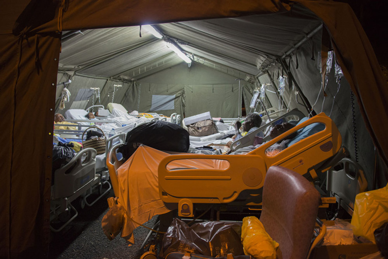 Après un incendie, la Guadeloupe sans CHU pendant au moins un an Après un incendie, la Guadeloupe sans CHU pendant au moins un an