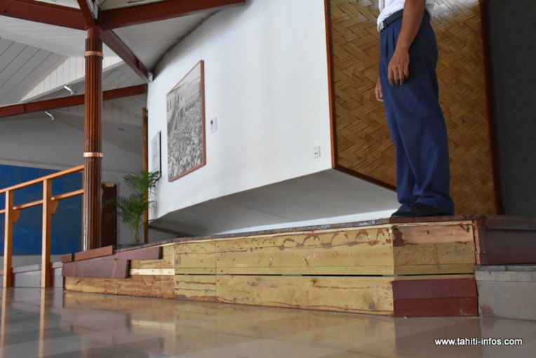 Dégâts à l'assemblée : Tuihani porte plainte pour un acte "scandaleux"