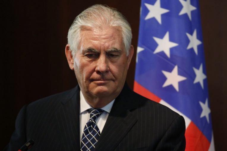 D'un tweet, Trump limoge Tillerson, chef de la diplomatie américaine D'un tweet, Trump limoge Tillerson, chef de la diplomatie américaine