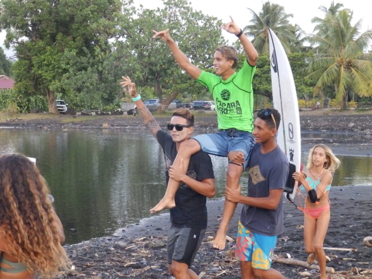 Kauli Vaast a remporté la compétition Pro junior Kauli Vaast a remporté la compétition Pro junior