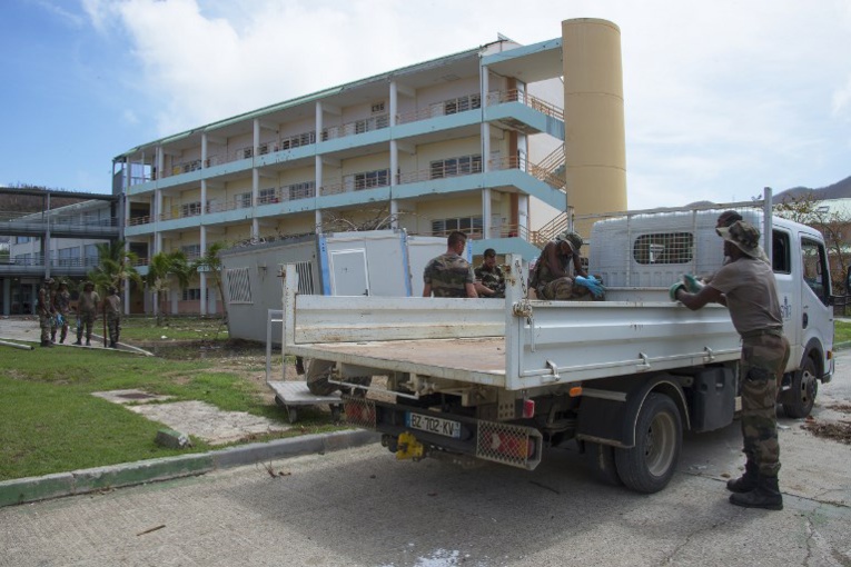 Six mois après Irma, exercice de simulation grandeur nature en Guadeloupe Six mois après Irma, exercice de simulation grandeur nature en Guadeloupe