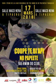 Taekwondo : Te Ui Api no Papeete organise sa cinquième coupe ce samedi !