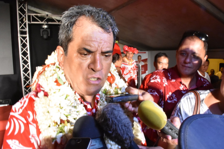 Tapura : "C'est une liste gagnante", pense Édouard Fritch Tapura : "C'est une liste gagnante", pense Édouard Fritch