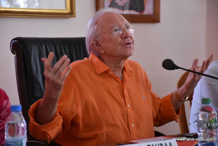 Inéligibilité : Gaston Flosse devrait être fixé cette semaine