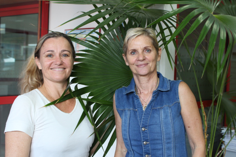 Sylvie et Françoise Casta. Sylvie et Françoise Casta.