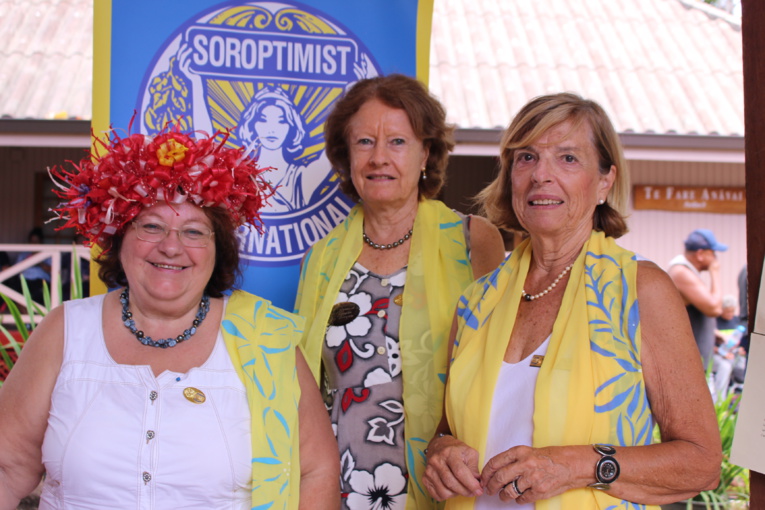 Le club soroptimist international de Tahiti sensibilise. Le club soroptimist international de Tahiti sensibilise.