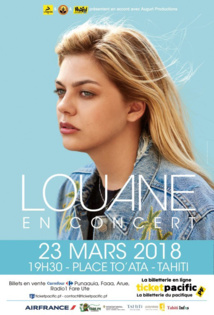 Louane : "Etre ici à Tahiti, c'est le paradis !" Louane : "Etre ici à Tahiti, c'est le paradis !"