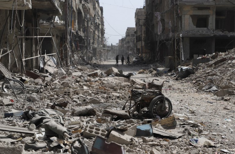 Syrie: frappes meurtrières sur la Ghouta pour forcer les rebelles à évacuer Syrie: frappes meurtrières sur la Ghouta pour forcer les rebelles à évacuer