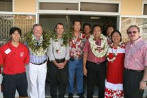 Inauguration du Kiosque d'informations "Papeete centre ville".