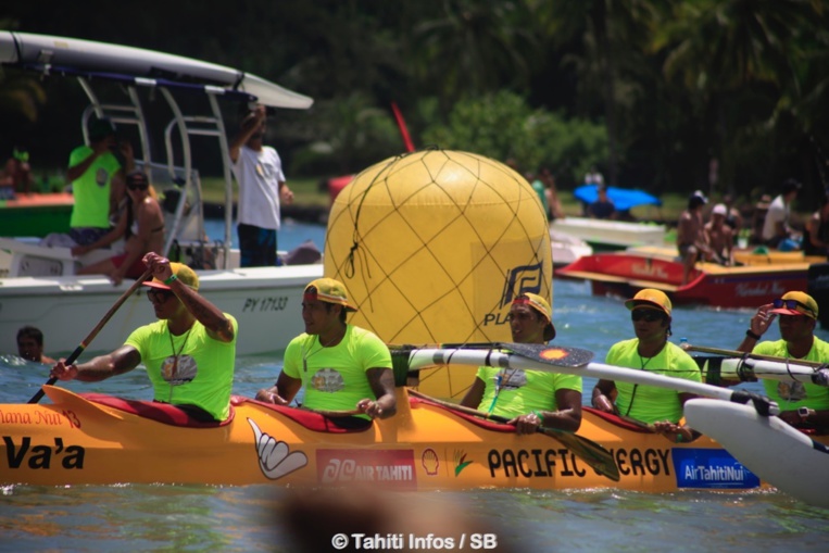 Shell Va'a est 5e au général Shell Va'a est 5e au général