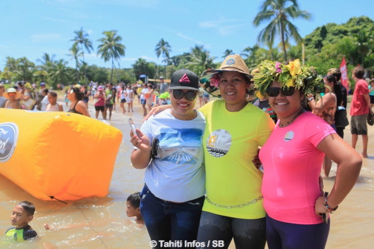 Ambiance à l'arrivée Ambiance à l'arrivée