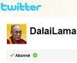 Le dalaï lama va "tchatter" sur Twitter avec les internautes chinois