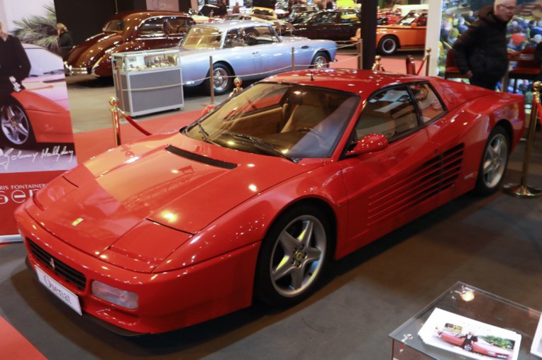 Une Ferrari ayant appartenu à Johnny Hallyday adjugée 240.000 euros Une Ferrari ayant appartenu à Johnny Hallyday adjugée 240.000 euros