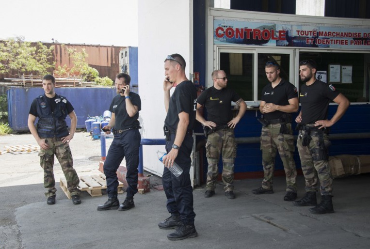 Photo d'illustration de gendarmes en Guadeloupe. Photo d'illustration de gendarmes en Guadeloupe.