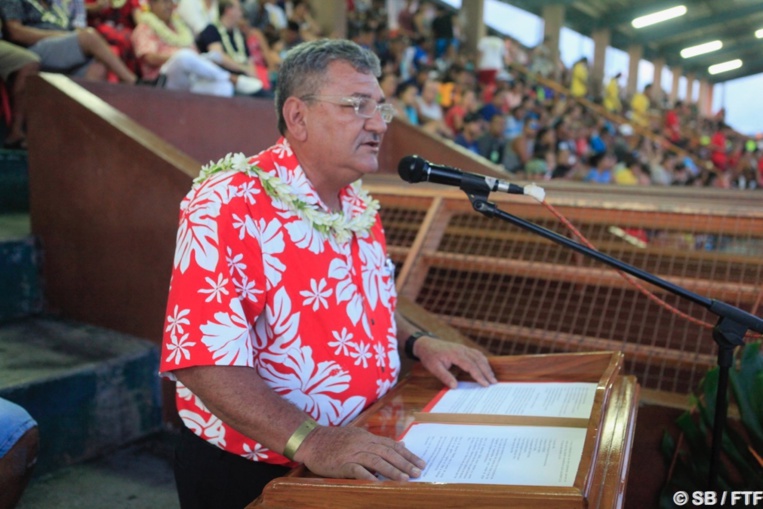 Thierry Ariiotima, président de la FTF Thierry Ariiotima, président de la FTF