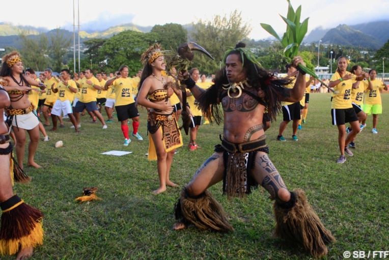 Le haka des Marquises, toujours aussi puissant Le haka des Marquises, toujours aussi puissant