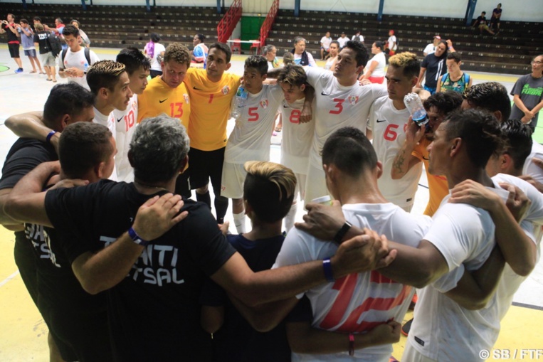 Le public a découvert une belle sélection de Tahiti de futsal Le public a découvert une belle sélection de Tahiti de futsal
