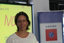 Sarah Dukhan, coordinatrice de  l'opération Zéro déchet en Polynésie.