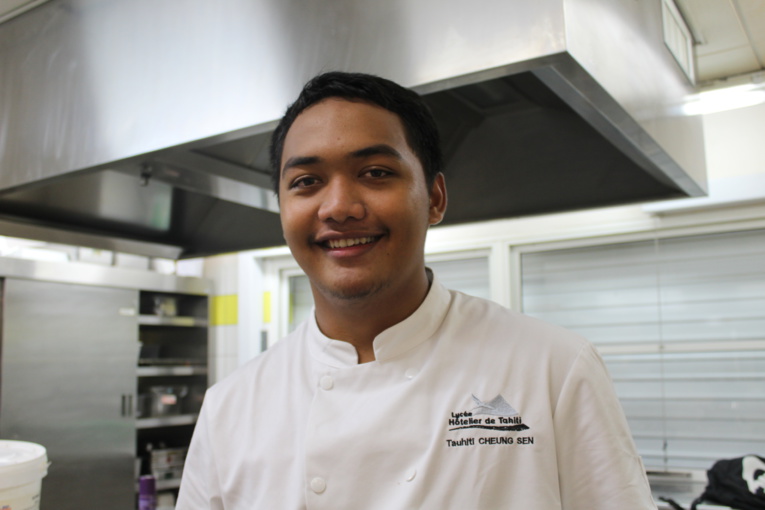 Tauhiti Tcheung Sen, prétendant au titre de meilleur pâtissier de Polynésie