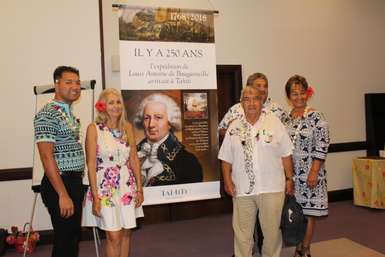 Une expo célèbre les 250 ans de l'arrivée de Bougainville à Tahiti Une expo célèbre les 250 ans de l'arrivée de Bougainville à Tahiti