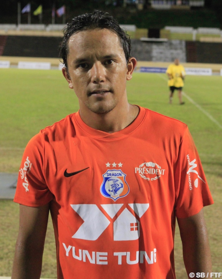 Marama Vahirua était logiquement déçu en fin de match Marama Vahirua était logiquement déçu en fin de match