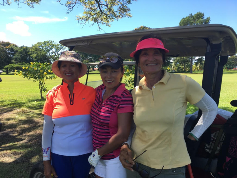Marthe Dupieux, Véronique Chang et Moana Coutrot Marthe Dupieux, Véronique Chang et Moana Coutrot