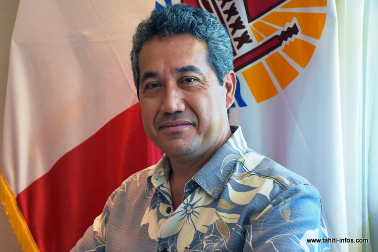 Marcel Tuihani conduit la liste Te Ora Api o Porinetia, candidate au scrutin du 22 avril pour le renouvellement des représentants de l’assemblée.