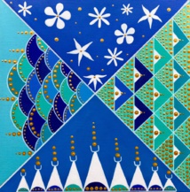 Tvaite revient avec une nouvelle série de toiles sur le triangle polynésien Tvaite revient avec une nouvelle série de toiles sur le triangle polynésien