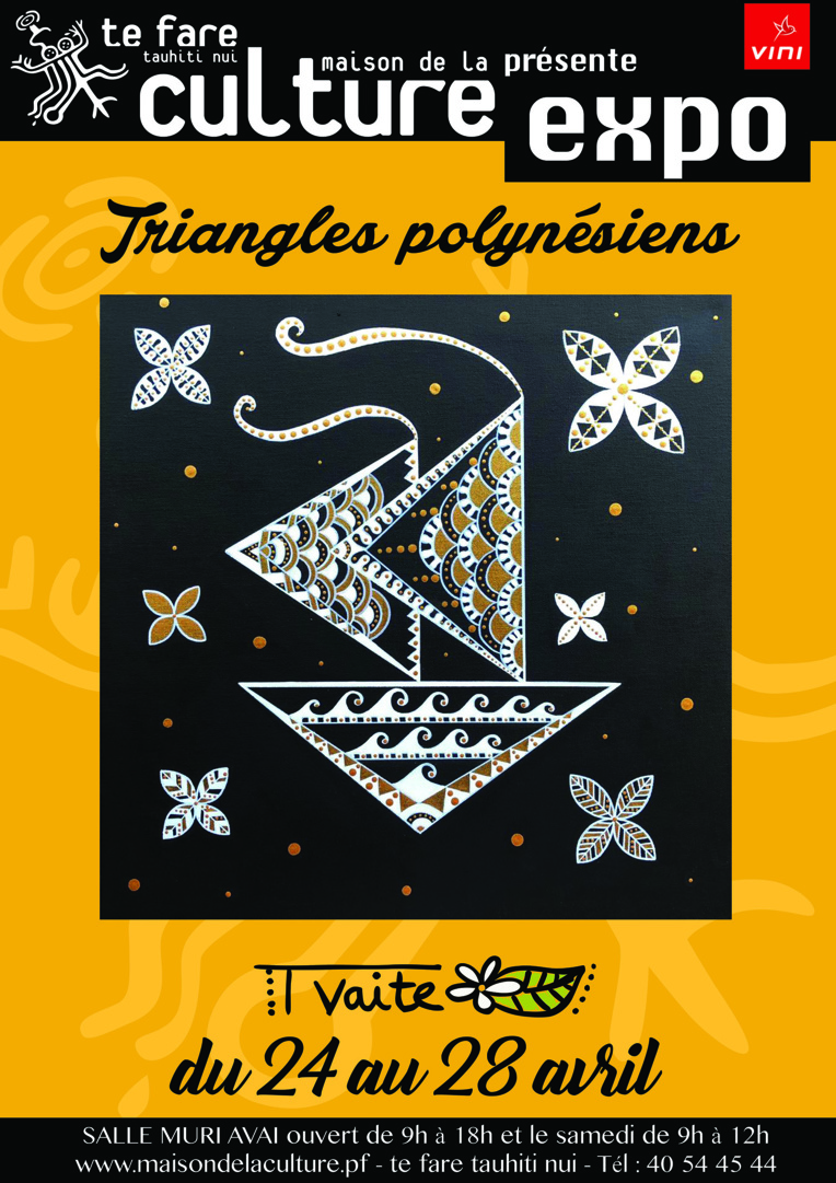 Tvaite revient avec une nouvelle série de toiles sur le triangle polynésien Tvaite revient avec une nouvelle série de toiles sur le triangle polynésien